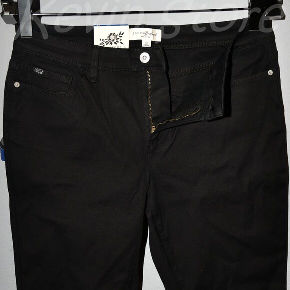 JACHS  Girlfriend  NEW YORK  STRAIGHT LEG ANKLE PANT - Picture 3 of 9